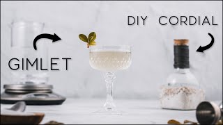 Homemade Cordial for the best Gin Gimlet  How to make lime cordial at home [upl. by Lorelie]