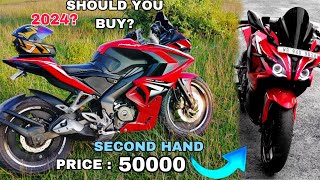 Should you buy pulsar rs 200 in 2024  second hand pulsar rs 200 theamirmajid [upl. by Onaimad]