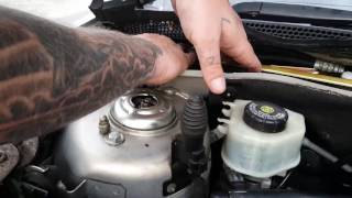 Vectra c wiper linkage repair trick [upl. by Nonnerb]