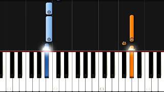 Joshua Bassett  The Golden Years  EASY Piano Tutorial [upl. by Atinuj]