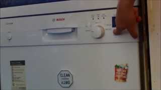 How To Tip 8  activate and deactive time delay setting on your bosch classixx dishwasher [upl. by Arrik]