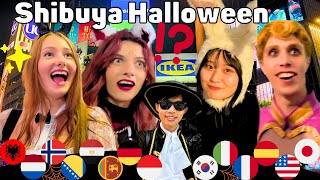 Japanese Polyglot SHOCKS EVERYONE in Their Language  Tokyo Shibuya Halloween 2024 [upl. by Suedaht641]