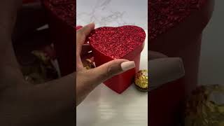 DIY HEART CANDY BOXDOLLAR TREE DIY PROJECT [upl. by Tija5]