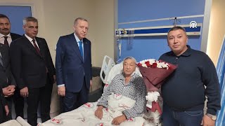 President Erdogan opens KyrgyzTurkish Friendship Hospital in Bishkek [upl. by Riggall]