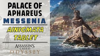 Palace of Aphareus Messenia  Ainigmata Ancient Tablet amp Loot Location  ASSASSINSC CREED ODYSSEY [upl. by Anailil]