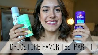 DRUGSTORE FAVES PT 1 SKINCARE AND HAIRCARE  Neelou Goodarzi [upl. by Zane]