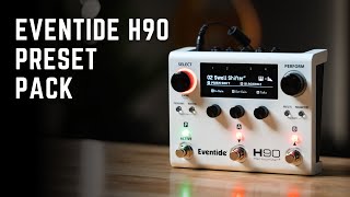 Eventide H90 Preset Pack Demo  This pedal is amazing [upl. by Acimat731]