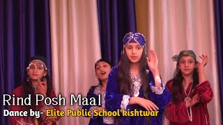 Rind posh maal dance by student’s of elite public school Kishtwar [upl. by Yendys]