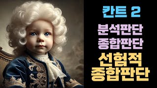 합리론과 경험론의 한계 I 선험적 종합판단 I 보편적이고 필연적인 지식 I 분석판단 I 종합판단 I 칸트 I 배경지식 [upl. by Bruckner]