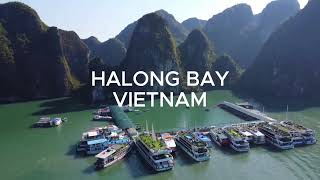 Halong Bay Vietnam 4k Video [upl. by Justino]