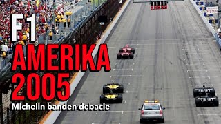 F1 2005 Indianapolis  Michelin banden debacle voorbeschouwing [upl. by Annaehs]