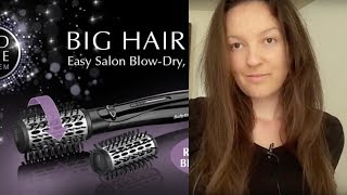 BaByliss Diamond Big Hair Dual Air Styler Tutorial First Impressions and Unboxing [upl. by Julie]