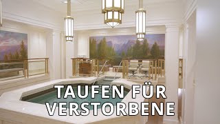 Was ist eine Taufe für Verstorbene [upl. by Atteugram690]