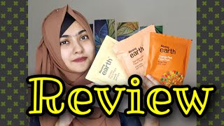 Lets talk about Aarong Earth Face Packs  Honest Review  How I use  Face Packs amp Scrub Review [upl. by Nylrac]