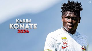 Karim Konaté 2024  Amazing Skills Assists amp Goals  RB Salzburg  HD [upl. by Devonne]