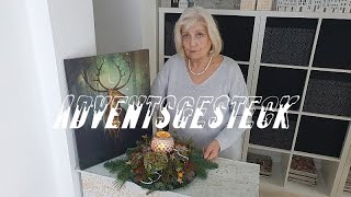 quotDIYquot Adventsgesteck  Bärbel´s Wohn amp Deko Ideen [upl. by Gavra]