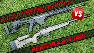 Ruger Precision Rifle vs Bergara B14 HMR [upl. by Nylla448]