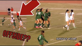 Last Minute Goal  Hilltop vs UC High Girls Soccer [upl. by Stevy]