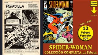 SPIDERWOMAN – 1979  Vértice  Colección Completa – 12 Tebeos En Formato PDF  Descarga Inmediata [upl. by Adnolaj]