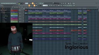 Tyler The Creator  Inglorious Instrumental Remake [upl. by Hassi]