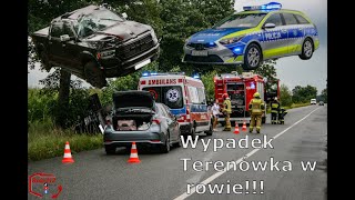 Wypadek Wołczyn  Brzezinki kierującą straciła panowanie nad pojazdem i wylądowała w rowie [upl. by Kessel]