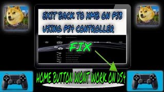 HOW TO EXIT GAME USING ON PS3 PS4 CONTROLLER FIX [upl. by Liggitt]