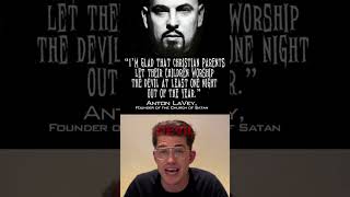 Satanist Proves Halloween is Evil satanism lavey christianity [upl. by Robinette]