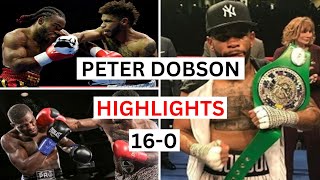 Peter Dobson 160 Highlights amp Knockouts [upl. by Kcirrej]