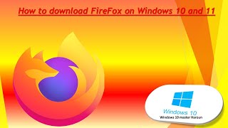 how to download ⬇ firefox [upl. by Sidalg]