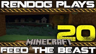 S1E20 Lets Play Minecraft FTB  Molten Ender [upl. by Wilser]