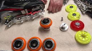 Labeda Wheels Bearing Press demo w Bauer Vapor 2X Pro skates [upl. by Tedric]