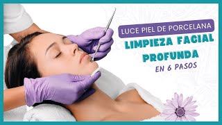 🔝¡DOMINA la LIMPIEZA FACIAL PROFUNDA Guía paso a paso 👩‍🏫 [upl. by Atterg]