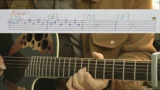 500 Miles Guitar with Tablature [upl. by Siloum]