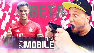 DAS ERSTE MAL FIFA MOBILE 20 ⚽🔥 FM20 BETA [upl. by Maxia962]