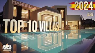 TOP 10 CASAS DE LUJO 2024 en Marbella Spain CostadelSol Parte 29  4K [upl. by Annoid]