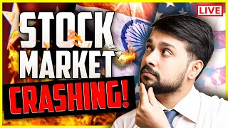 Why NIFTY Crashed Today💀  Stock Market Crash  Nifty Crash Reason  Harsh Goela [upl. by Mazur]