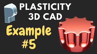 Plasticity 3D CAD Training Example [upl. by Sirraf]