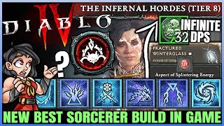 Diablo 4  New Best TRILLION DAMAGE Sorcerer Build  S5 OP Lightning Spear Frozen Orb Combo  Guide [upl. by Carmelle661]