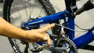 MtnBikeRiderscom Intense Cycles Tracer 2 Interbike 2010 [upl. by Drofnats]