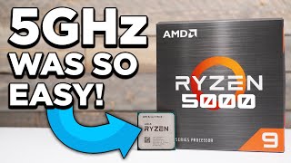 I Got Ryzen 5000 OVER 5GHz EASILY [upl. by Ahserak608]