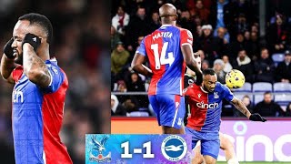 Crystal Palace Vs Brighton 11 EPL highlights 2023 [upl. by Akienaj]