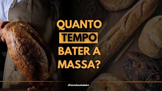 Tire a dúvida sobre quanto tempo se deve bater a massa [upl. by Disario]