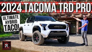 The 2024 Toyota Tacoma TRD Pro Is The Ultimate Midsize Turbo Hybrid OffRoad Truck [upl. by Oludoet]