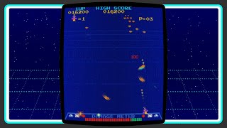 Arcade Play Sample 1980 Radar Scope  레이더 스코프 [upl. by Eiboj]