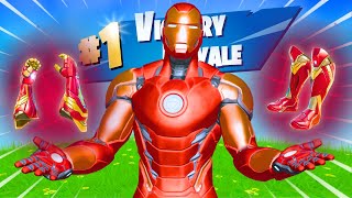 El RETO de IRON MAN en FORTNITE  Fortnite X Marvel [upl. by Eleonora48]