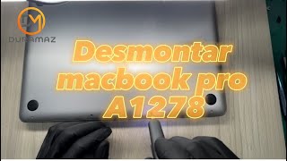 como desmontar macbook pro a1278 [upl. by Riggs]