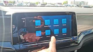 How to change the clock in a 2024 or newer VW Atlas [upl. by Mathew89]