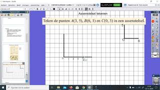 tekenen in assenstelsel [upl. by Phyl]