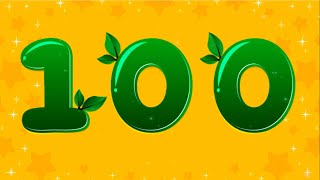 Number Song 1100 learn numbers  Fun For Kids  Counting by 1 to 100 [upl. by Las]