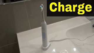 How To Charge Philips Sonicare Electric ToothbrushEasy Tutorial [upl. by Hama]